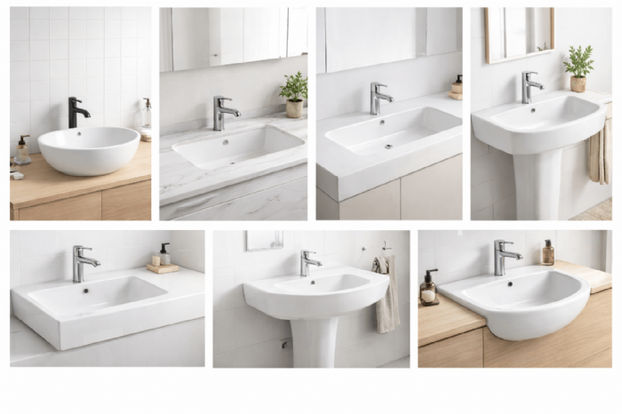 洗臉盆怎麼選？尺寸、材質與安裝方式一次看懂